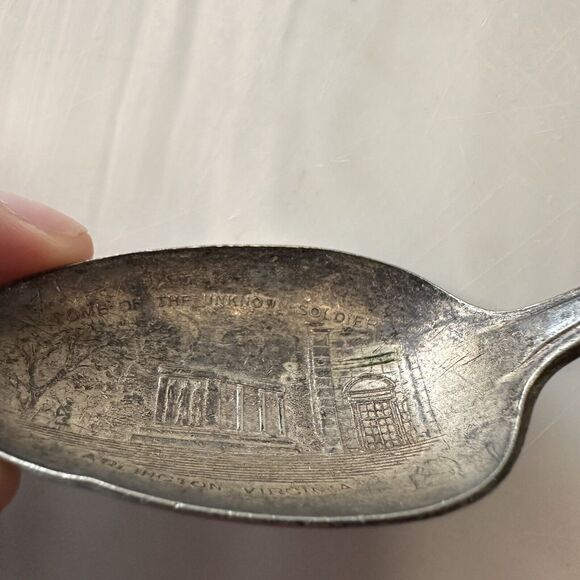 WM. Rogers Warren G. Harding President Commemorative Spoon 6” Silver Plate - Picture 3 of 8